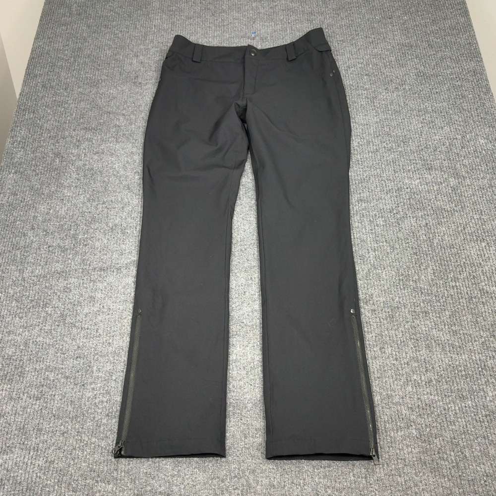 Volcom Snow Pants‎ Womens L Black 15K Waterproof Stretch Skinny Fit Snowboard